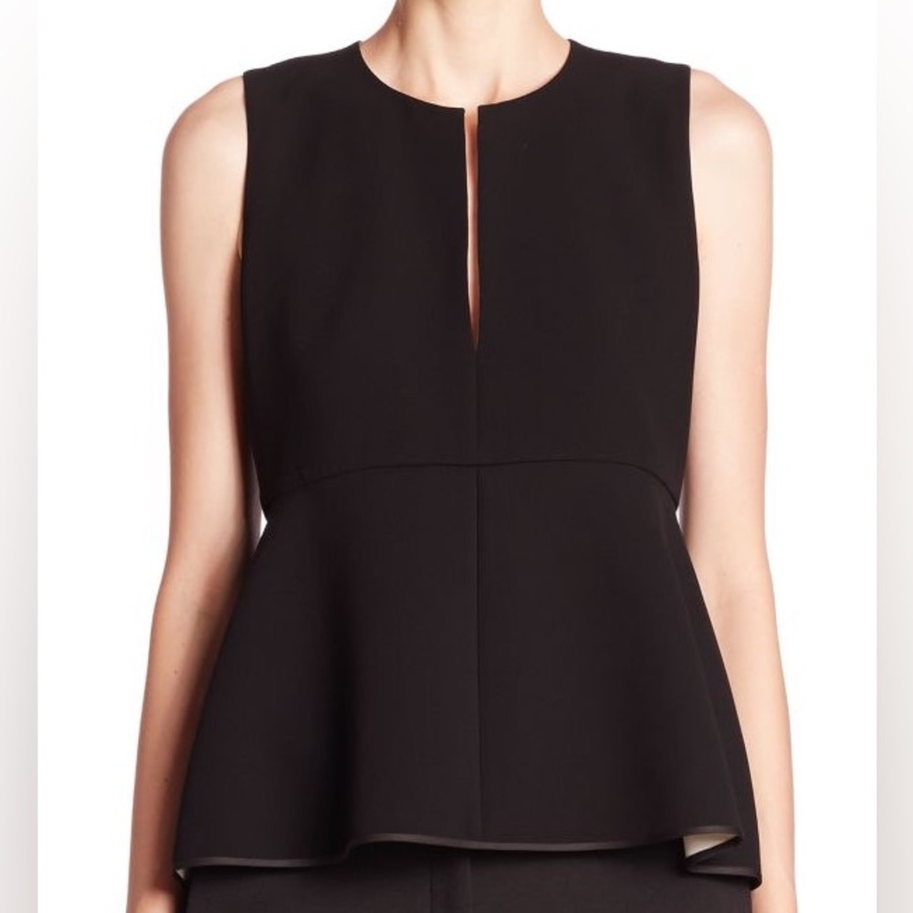 THEORY Ralnaka Peplum Top
